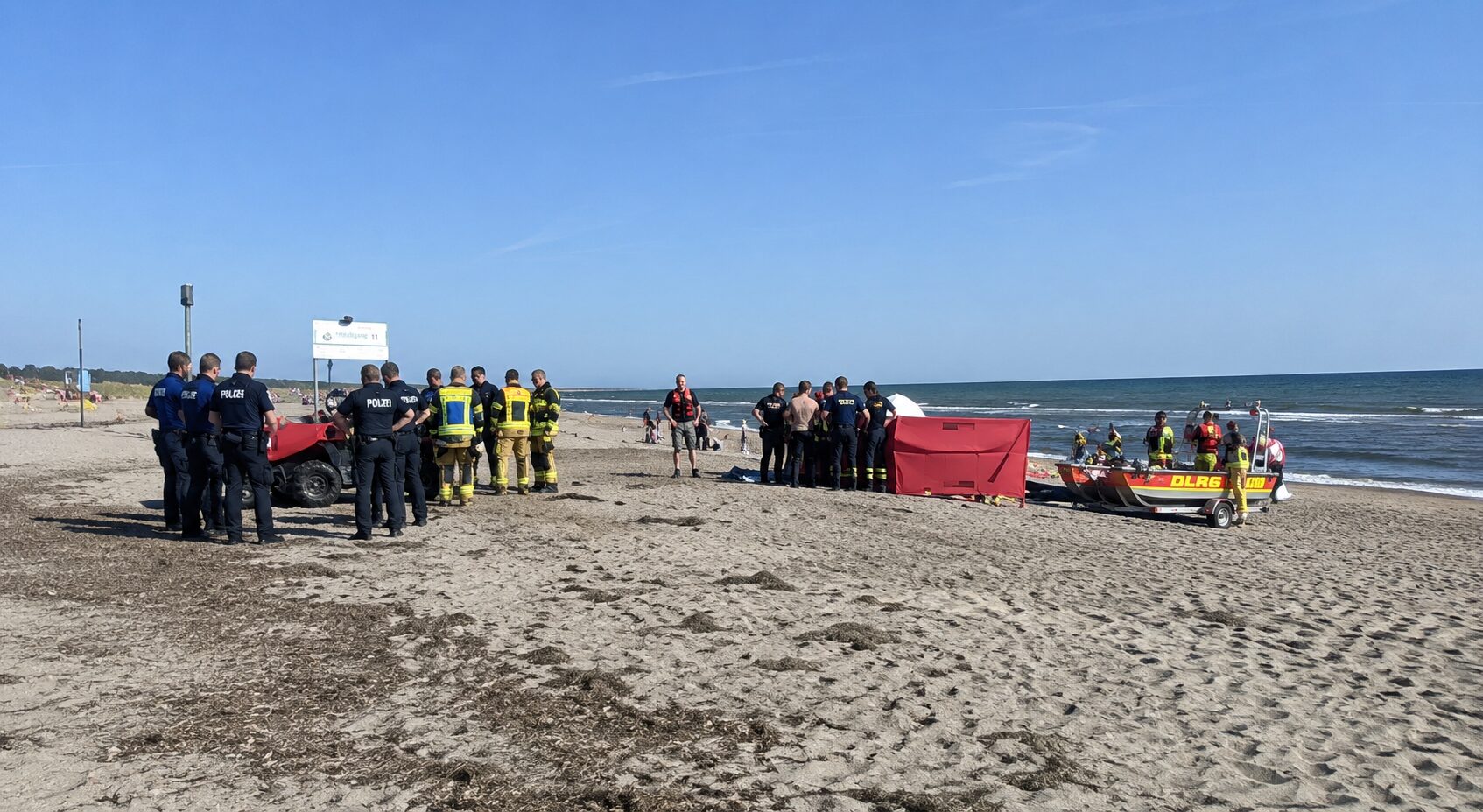 Badeunfall meer