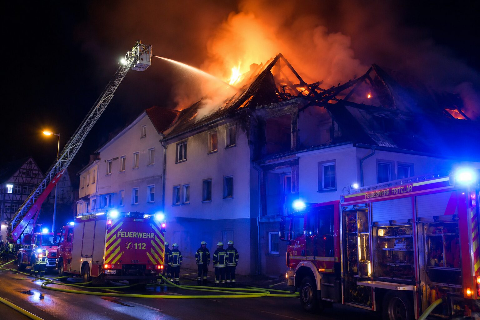 Brand Mehrfamilienhaus Fritzlar