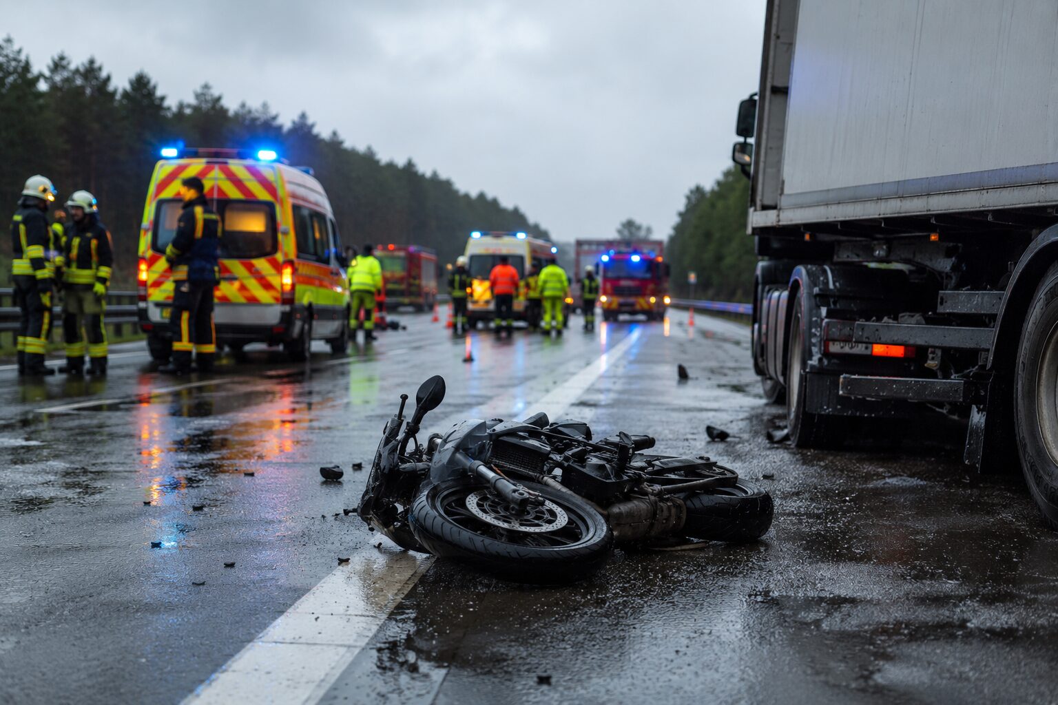 Tödlicher Unfall auf der A24