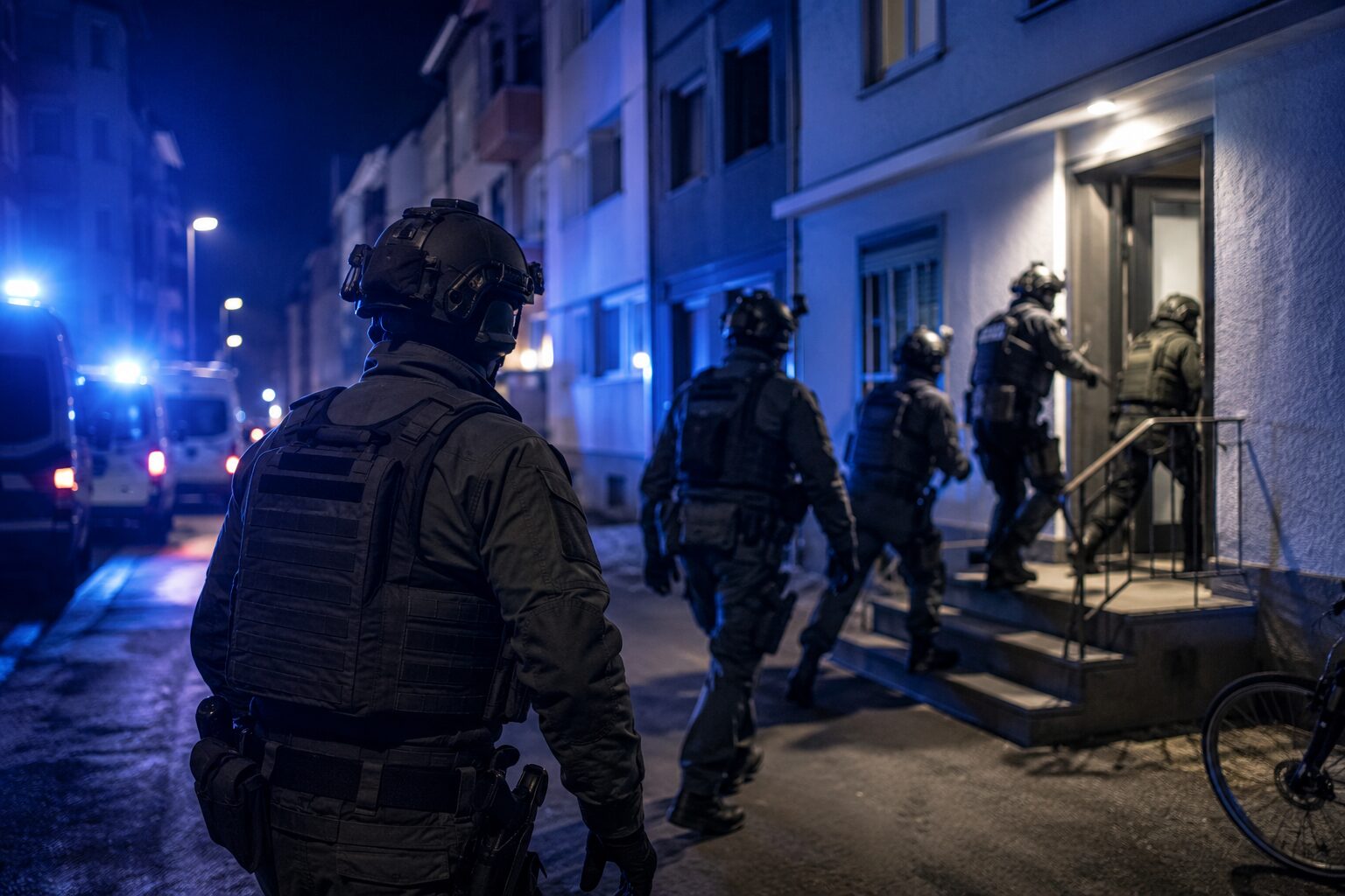 SEK-Einsatz in Zwickau