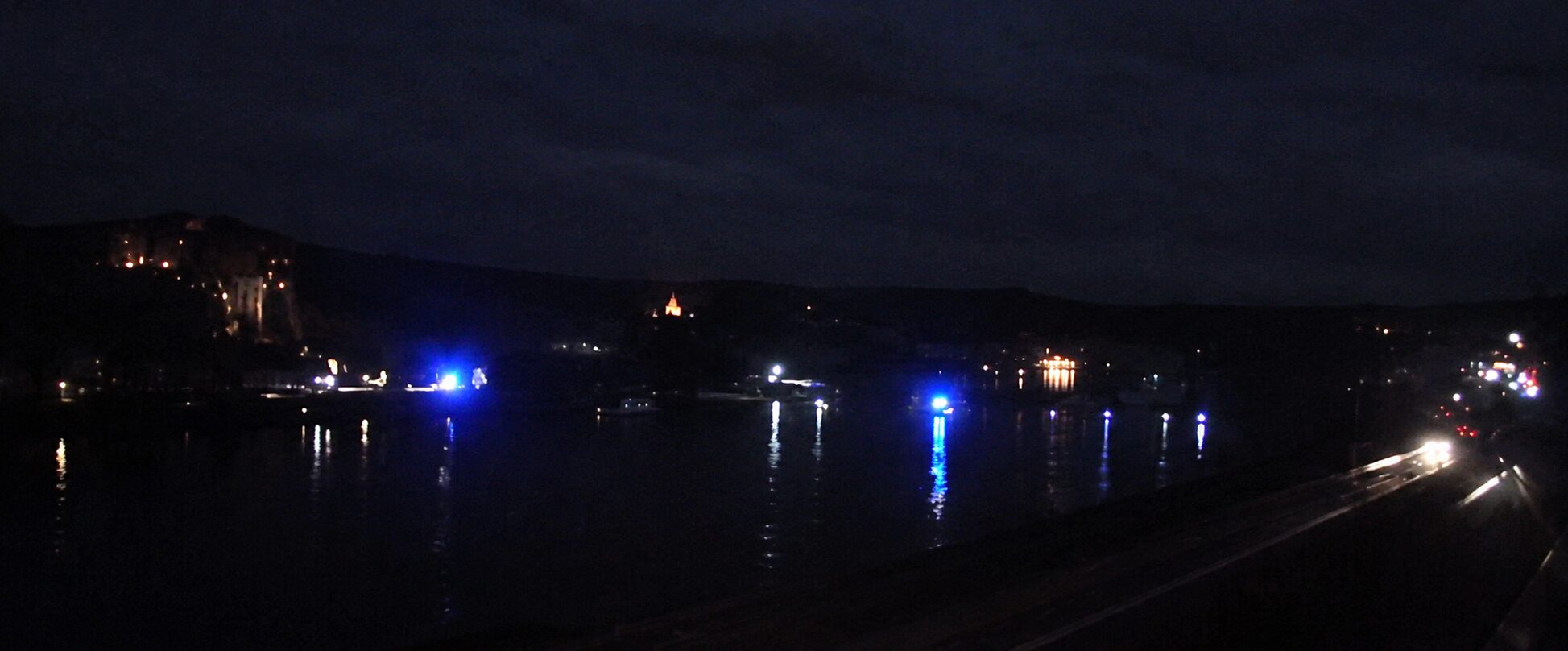 Schwimmer im Rhein