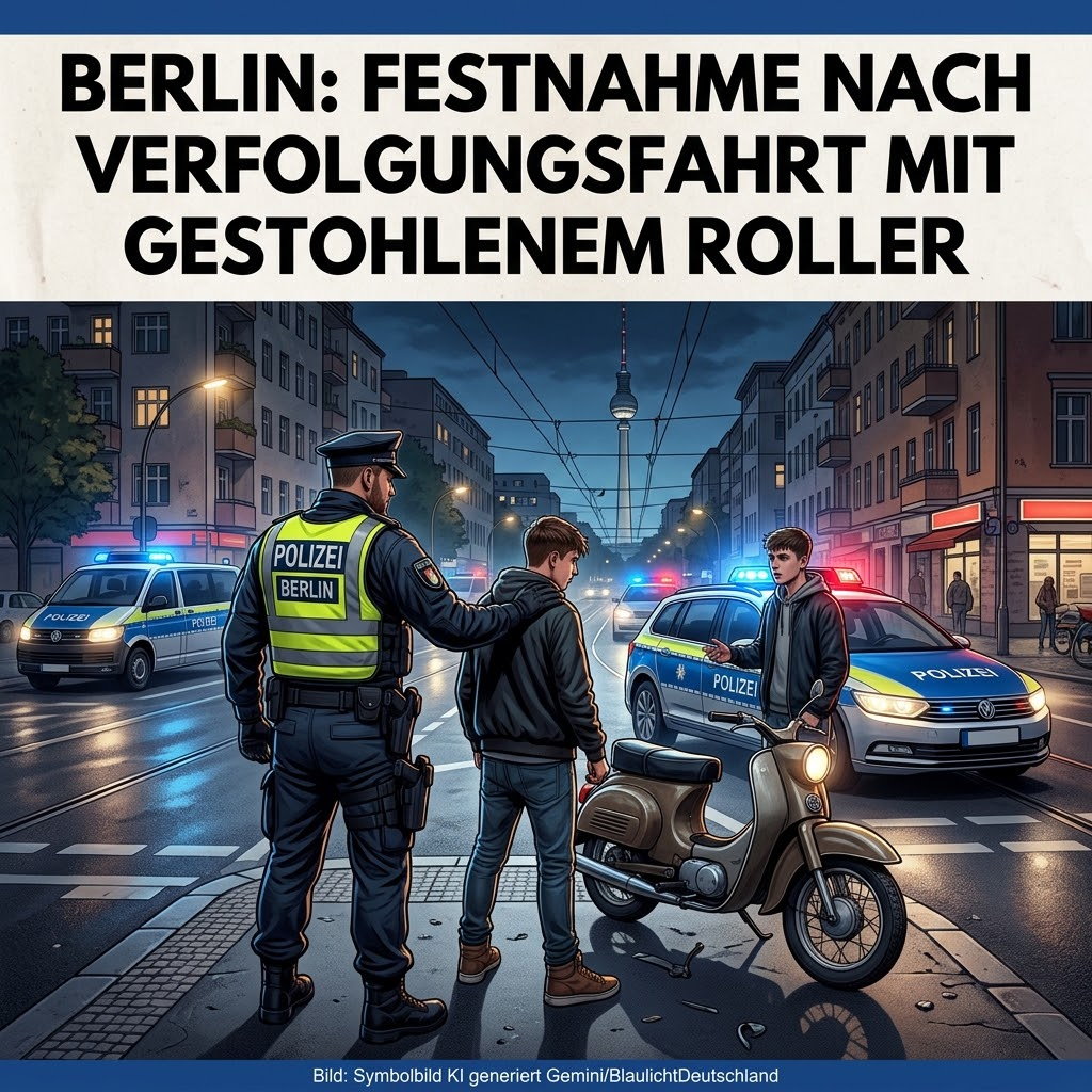 Berlin: Kleinkrafträder gestohlen – Festnahmen Berlin: Kleinkrafträder gestohlen – Festnahmen