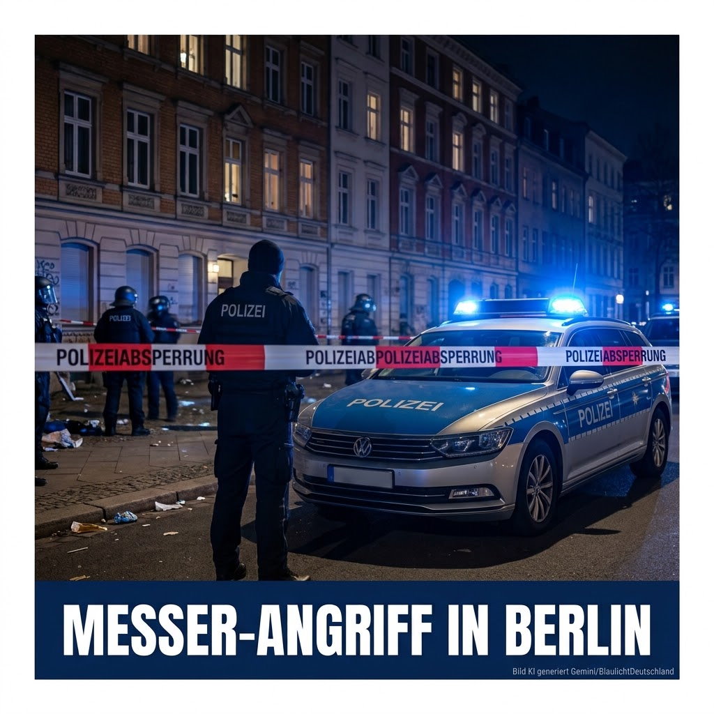 18-jähriger Mann durch Messerstich in den Rücken verletzt 18-jähriger Mann durch Messerstich in den Rücken verletzt